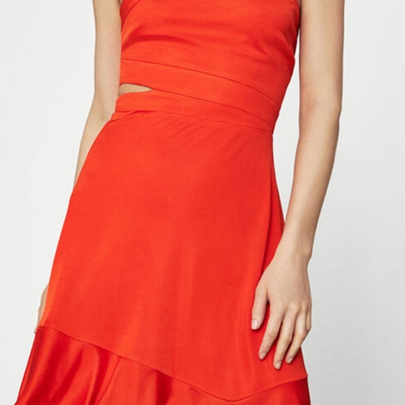 BCBMaxAzria Cutout Swing Dress - Picture 6 of 6